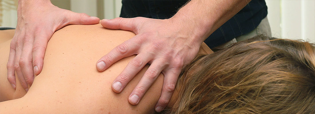 Osteopathie-Behandlung